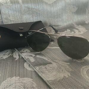 😎 BN Original packaging Ray Ban RB3025 Mental Aviator Unisex Sunglasses 🕶